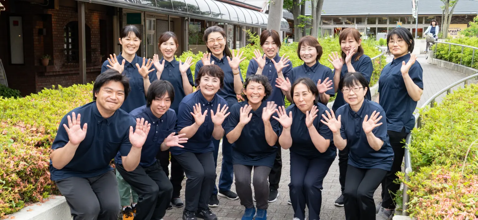 定期巡回訪問介護スタッフ